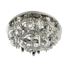 Luxera Aramea króm-átlátszó kristály mennyezeti lámpa (LUX-62408) GU10 11 izzós IP20 világítás