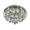 Luxera Aramea króm-átlátszó kristály mennyezeti lámpa (LUX-62408) GU10 11 izzós IP20