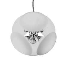 Luxera Diamo fehér függesztett lámpa (LUX-64300) E14 6 izzós IP20 világítás