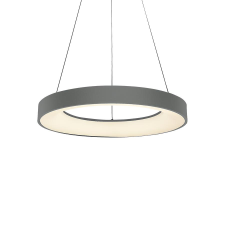 Luxera Gentis szürke LED függesztett lámpa (LUX-18404) LED 1 izzós IP20 világítás