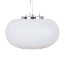 Luxera Lighting Altadis függeszték króm/opál 3xe27/60w ø45cm - Prezent világítás