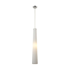 Luxera Nios króm-fehér függesztett lámpa (LUX-68042) E14 1 izzós IP20 világítás