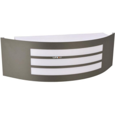 Luxera s.r.o. Kültéri fali lámpa, szürke-opál (Tux) kültéri világítás