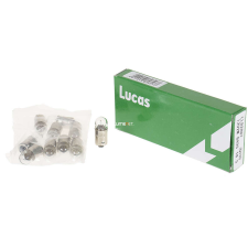LUXLINE spol. s r.o. Lucas Standard 12V jelzőizzó 2W, 10db/csomag autó izzó, izzókészlet