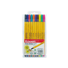 Luxor 0,45 mm Tűfilc - Vegyes színek (10 db / csomag) (KCIX0076) filctoll, marker