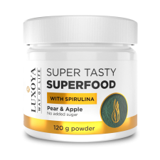 Luxoya Super Tasty Superfood - Spirulina 120 g - Körte & Alma vitamin és táplálékkiegészítő