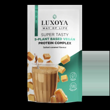 Luxoya Vegán fehérje italpor 30 g - sós karamella ízű reform élelmiszer
