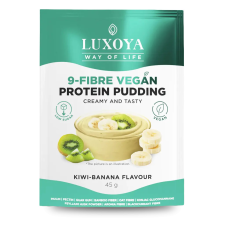Luxoya Vegan Protein Puding 45g - Kivi-banán ízű vitamin és táplálékkiegészítő