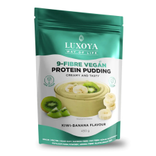 Luxoya Vegan Protein Puding Kivi-banán ízű 450g vitamin és táplálékkiegészítő