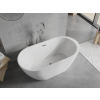 Luxury Livia szabadon álló fürdökád akril  150 x 75 cm, fehér - 52591507500 Térben álló kád