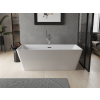 Luxury Malaga szabadon álló fürdökád akril  170 x 80 cm, fehér - 51421708000 Térben álló kád