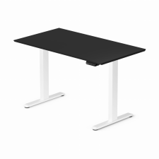 LVN System Elektromosan állítható magasságú íróasztal 120x67cm fekete / fehér | LVN System Control Flex+ íróasztal