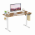 LVN System - Table Elektromosan állítható magasságú íróasztal - 140x60cm rusztikus barna ülő-/állómunkához - LVN System Lite LV1717