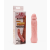 Lybaile Realistic Penis Sleeve - vízálló, élethű, hosszabbító péniszköpeny - 19 cm (testszínű)