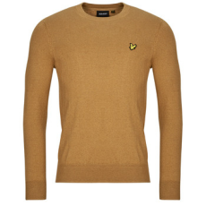 Lyle & scott Pulóverek Cotton Merino Crew Neck Jumper Barna EU L