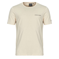 Lyle & scott Rövid ujjú pólók Embroidered T-Shirt Bézs EU L
