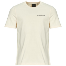 Lyle &amp; scott Rövid ujjú pólók SCRIPT T-shirt Bézs EU L férfi póló