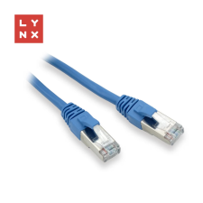 LYNX UTP CAT5E Összekötő Kék 20m LX-FTP5E-200-BLUE kábel és adapter