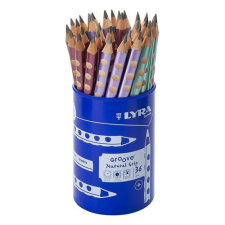 Lyra Grafitceruza LYRA Groove jumbo metál B 36 db/készlet ceruza