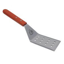 Lyukas, fa nyelű fordítólapát, spatula – Kicsi konyhai eszköz