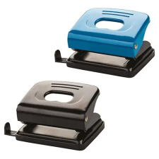  Lyukasztó Centrum 20 lap fekete és kék színben lyukasztó