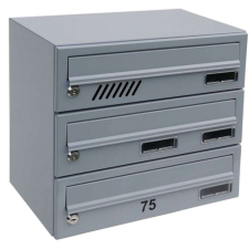 M37 moduláris postaláda RAL, 5db Névtábla + névtábla RAL9005 fekete postaláda