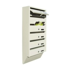 M39 moduláris postaláda dőlt, 8db RAL 7035 / Szürke 2 db postaláda