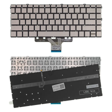  M45221-001 gyári új arany US angol háttérvilágításos laptop billentyűzet, keret nélkül laptop alkatrész