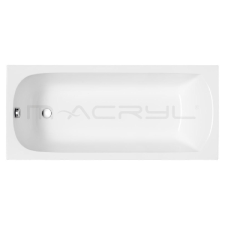  M-acryl Mira 170x75 egyenes kád + láb kád, zuhanykabin