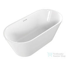 M-acryl Prestige VICTORY 160x76 cm-es szabadonálló akril kád, fehér 12638 kád, zuhanykabin