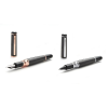 M and M Productions Kft. Modular Set - Digital Pasts Analog Futures 1/B. - Rose Gold fountain toll & Silver rollerball / Set Fountain toll + Roller Ball / Fountain toll M - Rollerball 0,5