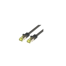 M-CAB 3715 S/FTP CAT7 patch kábel 2.0m - Fekete (3715 (S-FTP-PIMF-LSZH-2.00M-BLK)) kábel és adapter
