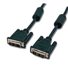 M-CAB 7000788 DVI Dual link kábel 3m Fekete kábel és adapter