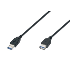M-CAB 7001168 USB 3.0 hosszabbító kábel 3m - Fekete kábel és adapter