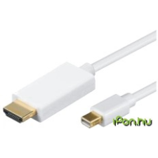 M-CAB Mini DisplayPort HDMI Átalakító Fehér 1m 7000095 kábel és adapter