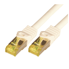 M-CAB S/FTP CAT7 kábel 0.25m Fehér (3729) kábel és adapter