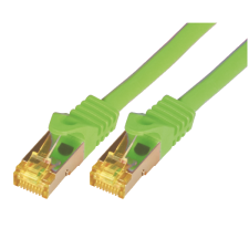 M-CAB S/FTP CAT7 kábel 1m Zöld (3739) kábel és adapter