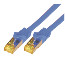 M-CAB S/FTP CAT7 kábel 2m Kék kábel és adapter