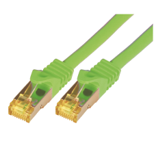M-CAB S/FTP CAT7 kábel 5m Zöld (3786) kábel és adapter