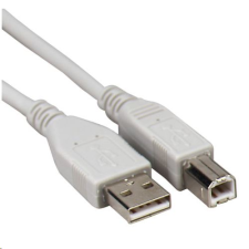 M-CAB USB A -> USB B kábel szürke (7001091) (7001091) kábel és adapter
