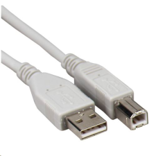 M-CAB USB A -> USB B kábel szürke (7100038) (7100038) kábel és adapter