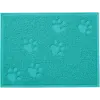 M-Pets alátét macskaalom elé, mancsos, 30 × 40 cm türkizkék