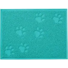 M-Pets alátét macskaalom elé, mancsos, 30 × 40 cm türkizkék macskafelszerelés