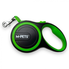 M-PETS automata póráz Liberty M 5m 20kg zöld nyakörv, póráz, hám kutyáknak