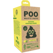M-Pets POO ürülék zacskók, citromos, kicsi, 120 darab kutyafelszerelés