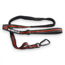  M-PETS póráz kocogáshoz 2,5x140-200cm narancs nyakörv, póráz, hám kutyáknak