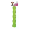 M-Pets SQUEAKY sípoló gumi bot, 27,3 x 5 cm, zöld