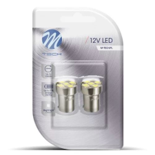 M-Tech BA15S LED 5x5050 SMD fehér színű pár (72LB075W) (72LB075W) autóalkatrész