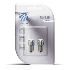 M-Tech BA9S LED 1W kék színű, pár (72LB016B) (72LB016B) autóalkatrész