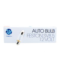 M-Tech Izzó 12V C10W SV8.5 szofita 41 mm (10db) – M-TECH autó izzó, izzókészlet